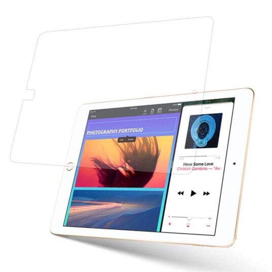 INCOVER Apple iPad 9.7 2017/2018 PanserPro Herdet Glass Skjermfilm