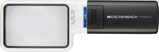 Eschenbach Förstoringsglas Mobilux, Led 4x, 75x50mm
