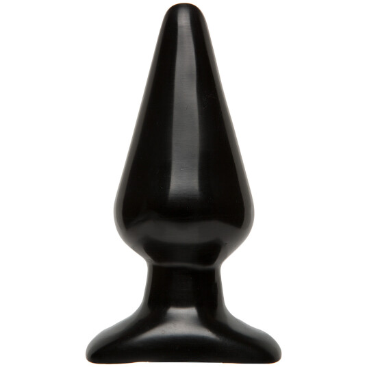 Doc Johnson Classic Smooth Butt Plug Large - Svart Doc Johnson Classic Smooth Butt Plug Large - Svart