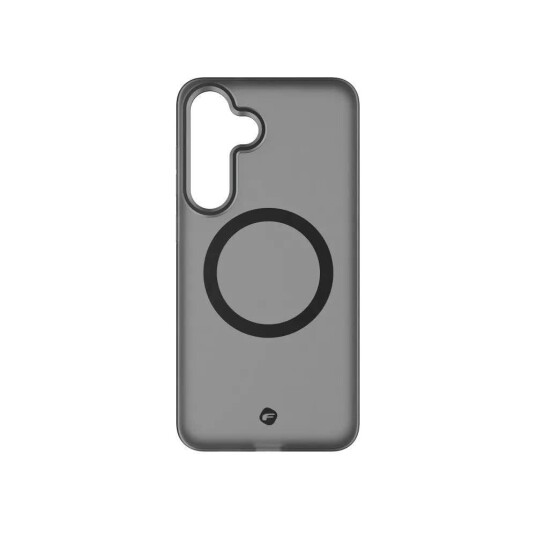 Forcell F Protect Levels Dual Layer 4D Deksel for Samsung Galaxy S25 Plus   Kompatibel med MagSafe Smoky Black