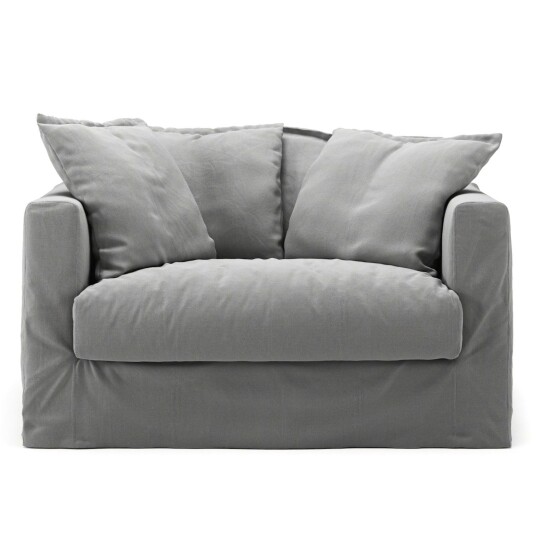Decotique Le Grand Air Love Seat Bomull Lysegrå