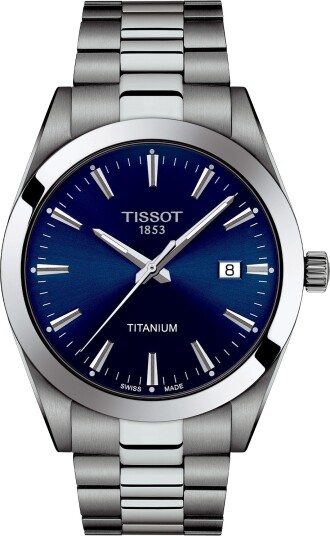 Tissot Gentleman Titanium T1274104404100 - Herre - 40 mm - Analog - Kvarts urverk - Safirglass