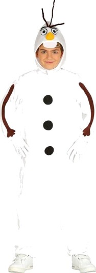 Olaf Inspirert Kostyme til Barn 3 4 ÅR