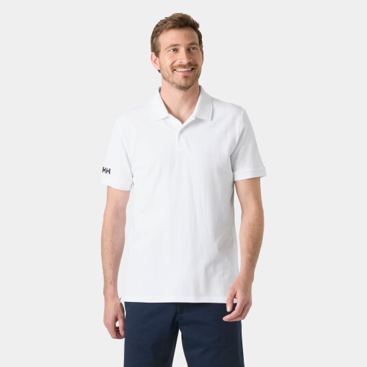 Helly Hansen Men's Crew Polo Pique Hvit XL