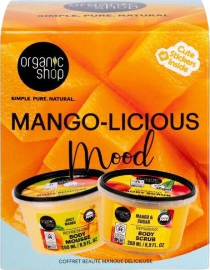 Organic Shop mango licious mood set