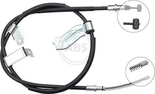 A.B.S. K12099 Tautrekk håndbremse A.B.S. K12099 Tautrekk håndbremse