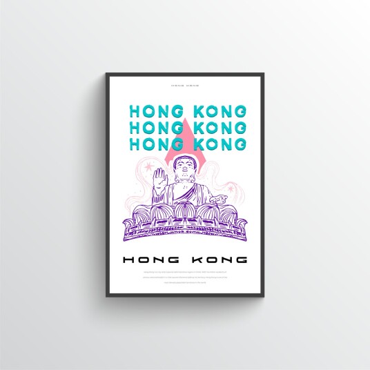 Hong Kong Plakat Hong Kong Plakat