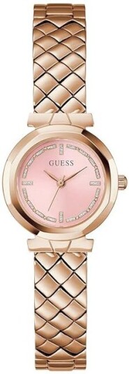 Guess Dameklokke GW0839L3 Mini Rumour Rosa/Rose gulltonet stål Ø26 Guess Dameklokke GW0839L3 Mini Rumour Rosa/Rose gulltonet stål Ø26