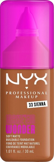 NYX Professional Makeup Make Em Wonder Foundation 30 Ml Brun NYX Professional Makeup Make Em Wonder Foundation 30 Ml Brun