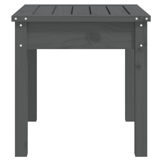 Hagebenk grå 50x44x45 cm heltre furu 823992 Hagebenk grå 50x44x45 cm heltre furu 823992