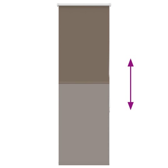 Rullegardin lystette 50x175 cm stoff bredde 45,7 cm polyester 8721158321022