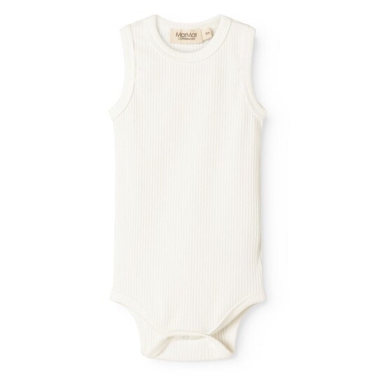 MarMar Modal Gentle White Body Sleeveless 2 år/92