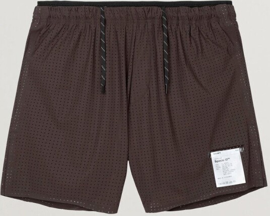 Satisfy Space O 5 Inch Shorts Deep Mahogany