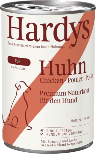 Hardys Våtfôr Pure Kylling 6 X 400 G