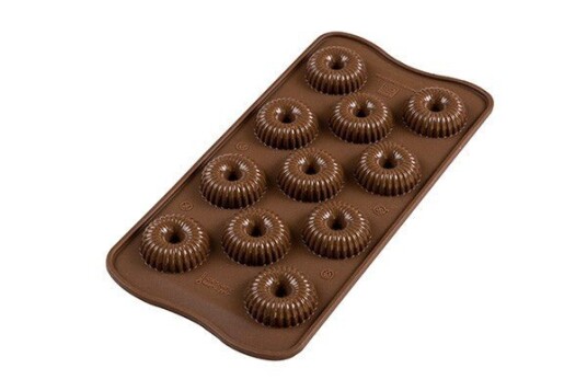 Silikomart Konfektform Choco Crown Silikomart Konfektform Choco Crown