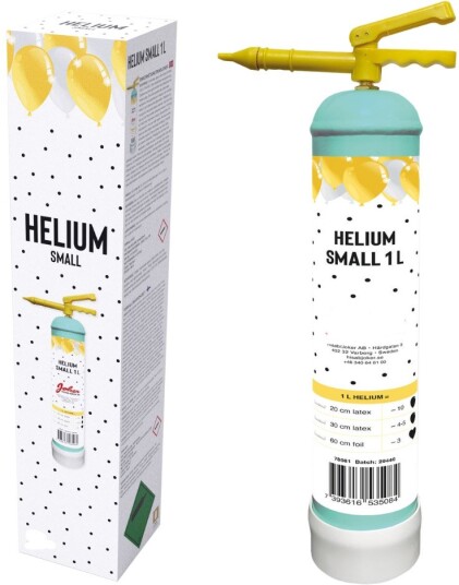 Joker Liten Helium Tank/flaske til ca 10 stk 20 cm Ballonger