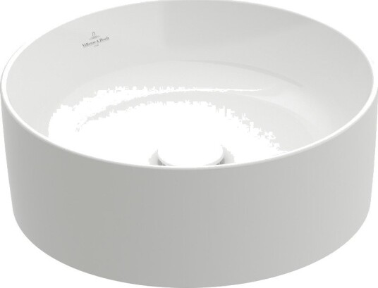 VILLEROY & BOCH COLLARO SERVANT RUND Ø40, TITANCERAM HVIT ALPIN U/OVERLØP VILLEROY & BOCH COLLARO SERVANT RUND Ø40, TITANCERAM HVIT ALPIN U/OVERLØP