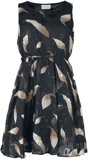 Innocent Goth Kort kjole Fallen leaves kjole XS til 4XL Damer flerfarget Innocent Goth Kort kjole Fallen leaves kjole XS til 4XL Damer flerfarget