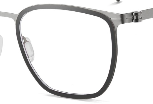 Briller Eyeza fra eo Selection Grå Titan Rektangulær Large