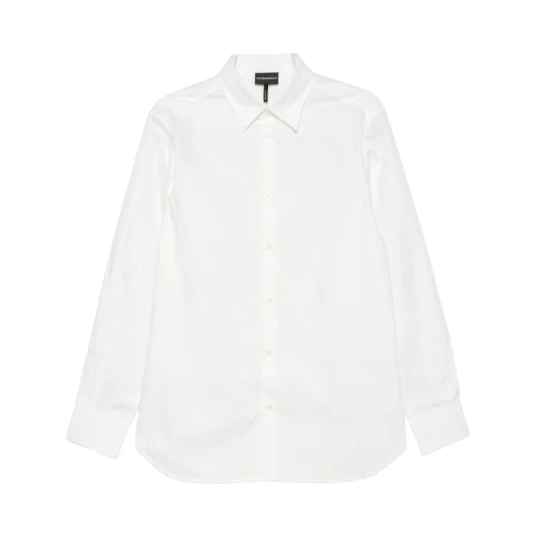 Emporio Armani Herre Skjorter Hvit M,