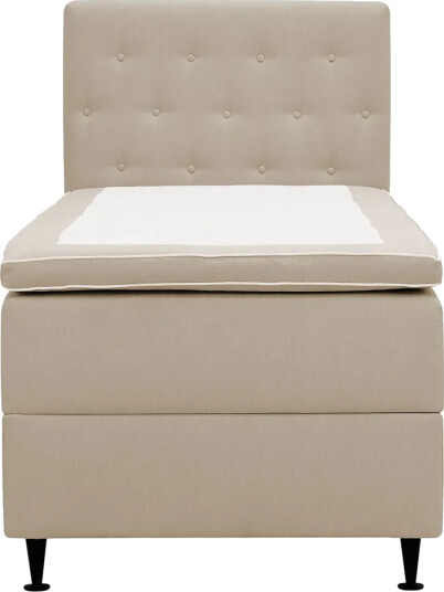 Hilton Plus Komplett sengepakke med oppbevaring 90x200 cm - Beige