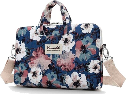Canvaslife PC-veske 13-14" Blue Camellia Canvaslife PC-veske 13-14" Blue Camellia