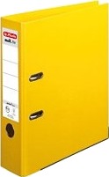Herlitz Perm Max.File Protect Plus Ryggbredde: 80 Mm Gul Din A4 Hel Pp Plasttrekk Kantbeskyttelse Innstikk 10834356