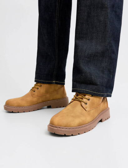 Jack & Jones Jfwainsworth Pu Boot Beige 44