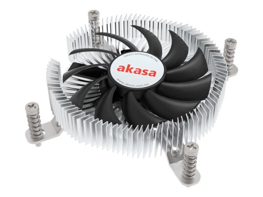 AKASA prosessorkjøler - extra-safe, ultra-low profile, thin Mini-ITX AKASA prosessorkjøler - extra-safe, ultra-low profile, thin Mini-ITX