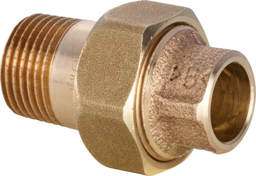 54 mm x 2" loddeovergangskobling