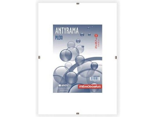 Memoboards Antyramme i pleksiglass 40x50 cm