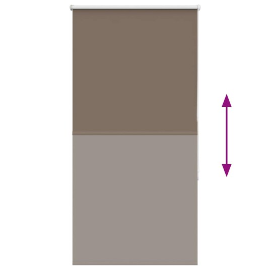 Rullegardin lystette 80x150 cm stoff bredde 75,7 cm polyester 8721158320827
