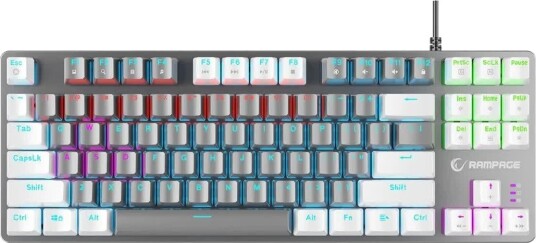 Rage Snug RGB Red Grey/White Gamingtastatur SNUGK14RS GW Rage Snug RGB Red Grey/White Gamingtastatur SNUGK14RS GW