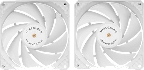 Mars Gaming Mf-Nclx2w Vifte 12cm Hvit