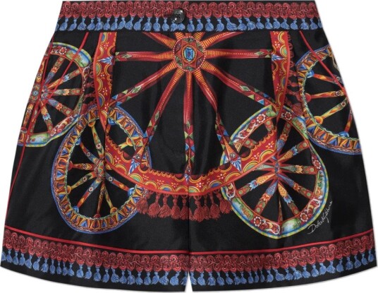 Dolce & Gabbana Dame Shorts Flerfarget M, Dolce & Gabbana Dame Shorts Flerfarget M,