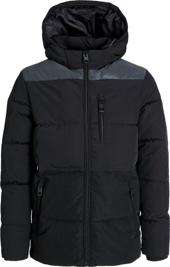 Jack & Jones Polstret Jakke JjEowen Svart/REFLEKTIV Jack & Jones 10 år (140) Dunjakke