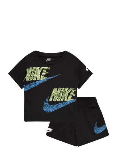 Nike Ks Knit Short Set   Black   74/80