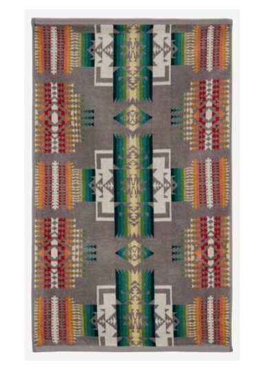 Pendleton Jacquard Hand Towels Grey