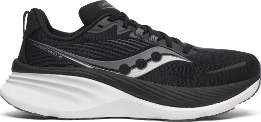 Saucony Men's Hurricane 24 Black 41 Saucony Men's Hurricane 24 Black 41