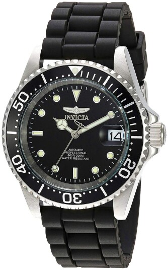 Invicta Herreklokke 23678 Pro Diver Sort/Gummi Ø40 mm Invicta Herreklokke 23678 Pro Diver Sort/Gummi Ø40 mm
