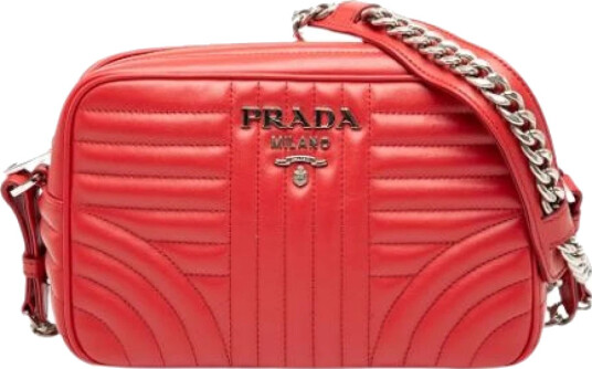 Prada Vintage Dame Rød