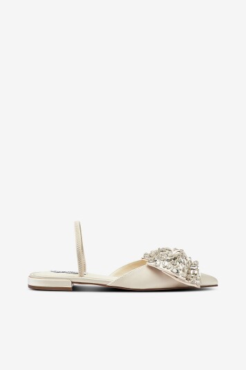 Steve Madden   Slingbackser Sloane St.   Hvit