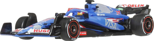 Hot Wheels 1:64 Scale Premium Die Cast Formula 1 Collectible Toy Race Car Styles May Vary Blue One Size