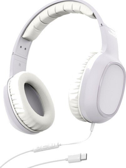 Hama Fun C Over ear Hodetelefoner Hvit Hama Fun C Over ear Hodetelefoner Hvit