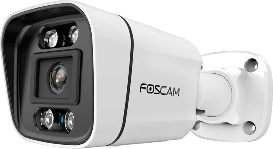 Foscam V5EP Utendørs Overvåkningskamera med PoE og Sirene 3072x1728 Hvit Foscam V5EP Utendørs Overvåkningskamera med PoE og Sirene 3072x1728 Hvit