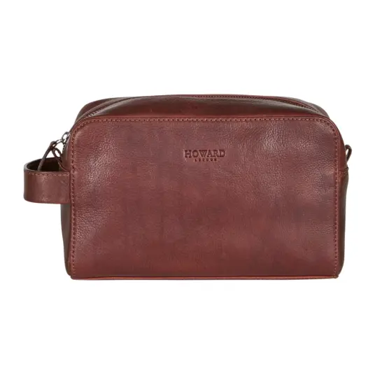 Howard London Washbag Ricky - Brown - ONE SIZE Howard London Washbag Ricky - Brown - ONE SIZE