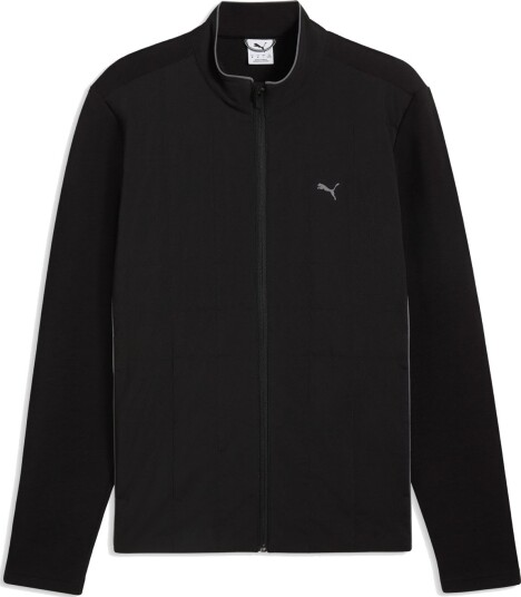 Puma Cloudspun Fleece Jacket Svart Golfjakke herre Black Large