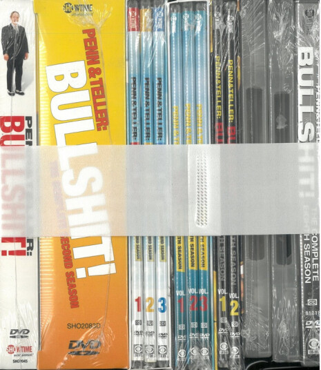 Penn & Teller Bullshit: 8 Ssn Pack DVD