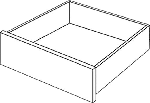 Flexislide Skuff med uttrekk h20 x b60cm