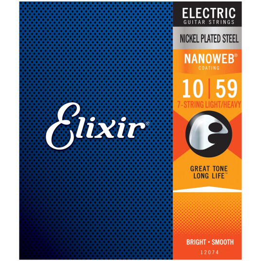 Elixir Nanoweb 12074 Light/Heavy 7